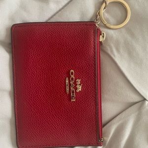 Coach key card holder.